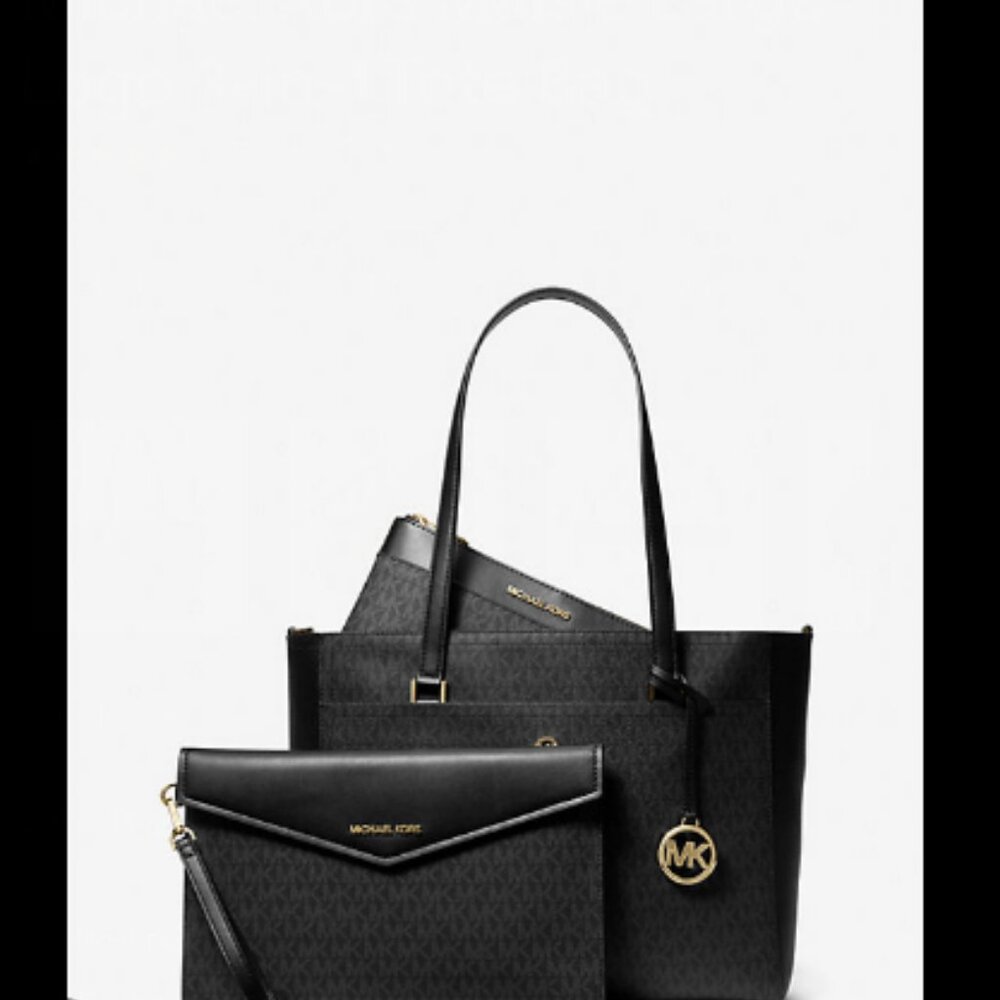 MICHAEL KORS ENVELOPE STYLE CLUTCH - Picture 2 of 2